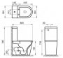 Чаша напольного унитаза BelBagno SFERA-R BB2141CPR Чаша напольного унитаза BelBagno SFERA-R BB2141CPR