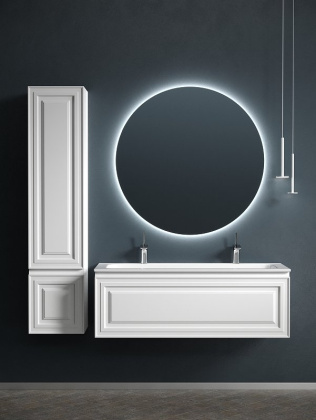 Тумба подвесная SANCOS Very 1195х445х406, c одним  ящиком оснащенным доводчиками, Bianco , арт.VR120W Тумба подвесная SANCOS Very 1195х445х406, c одним  ящиком оснащенным доводчиками, Bianco , арт.VR120W