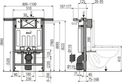 Скрытая система инсталляции для сухой установки (при реконструкции ванных комнат в панельных домах)