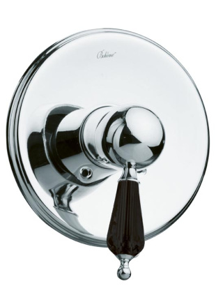 Смеситель встроенный TRADIZIONALE NERO (Хром)_Комплект Смеситель встроенный TRADIZIONALE NERO (Хром)_Комплект