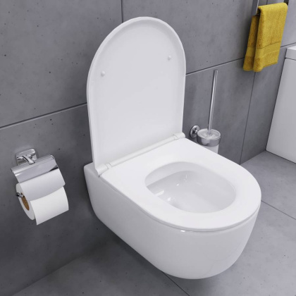 DX86C1700SC Sirius Унитаз подвесной безободковый с сиденьем микролифт DX86C1700SC Sirius Унитаз подвесной безободковый с сиденьем микролифт