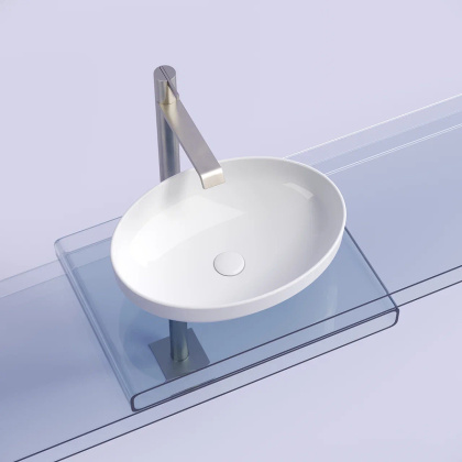 Умывальник чаша накладная овальная Element 502*363*145мм Умывальник чаша накладная овальная Element 502*363*145мм