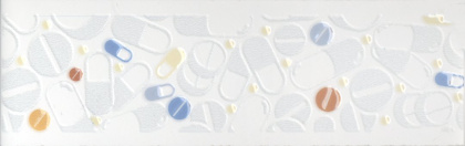 Бордюр VT\A516\5009 Айболит белый 6,3см*20см*6,9мм (1уп/32шт), шт