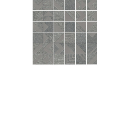 Декор Про Нордик серый мозаичный 30x30x0,9