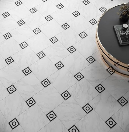 Декор ID94 Фрагонар наборный черный 9,9*9,9*11 (1уп/45шт), шт