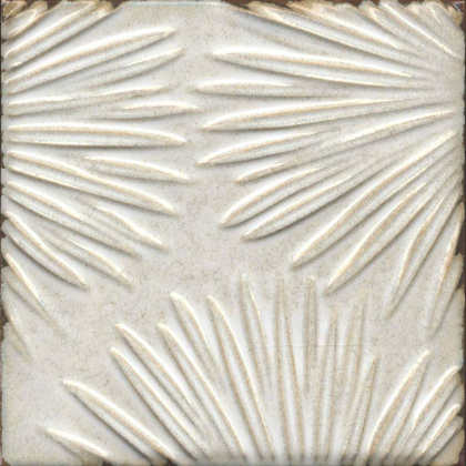 Декор Агдаль 4 бежевый светлый глянцевый структура 15x15x0,9