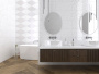 Плитка Forza Calacatta White Mosaico 01 25х60 Плитка Forza Calacatta White Mosaico 01 25х60