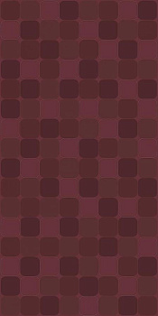 Вставка Mono Quadra wine 30х60 Вставка Mono Quadra wine 30х60