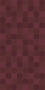 Вставка Mono Quadra wine 30х60 Вставка Mono Quadra wine 30х60