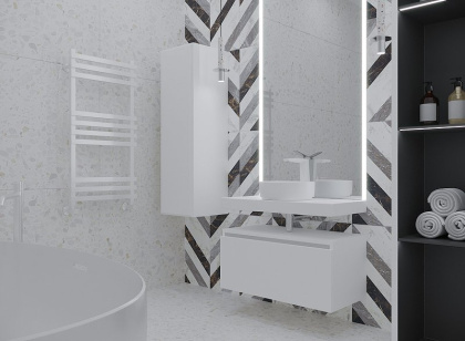 Ящик под столешницу 60см WHITE глянец VALLESSI UNO-S 897-060-W Boheme Ящик под столешницу 60см WHITE глянец VALLESSI UNO-S 897-060-W Boheme