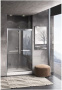 Душевая дверь Aquanet Delta NPD6122 120, прозрачное стекло