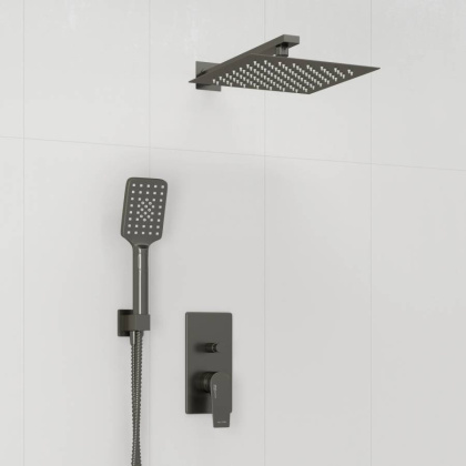 A84202 Встраиваемый комплект для душа с верхней душевой насадкой и лейкой Wasserkraft A84202 Встраиваемый комплект для душа с верхней душевой насадкой и лейкой Wasserkraft