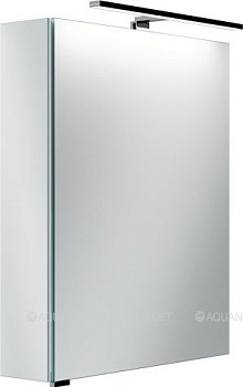 Зеркальный шкаф для ванной комнаты  SANCOS Hilton 600x148х740 мм, с LED подсветкой, арт.Z600 Зеркальный шкаф для ванной комнаты  SANCOS Hilton 600x148х740 мм, с LED подсветкой, арт.Z600