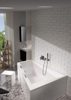 Акриловая ванна DOPPIO L