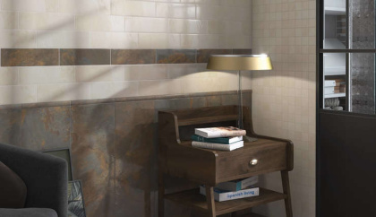 Плитка настенная 9032 Рамбла бежевый 8.5*28.5*6.9 (52шт\1.26м2), м2