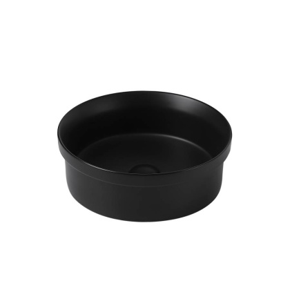 Раковина накладная ABBER Bequem AC2103MB черная матовая Раковина накладная ABBER Bequem AC2103MB черная матовая