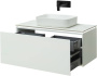 Тумба под раковину Allen Brau Infinity 100 1.21004.WM белый матовый Тумба под раковину Allen Brau Infinity 100 1.21004.WM белый матовый