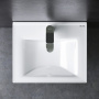 M85AWCC0552WG X-Joy, Раковина мебельная, керамическая, 55 см, встроенная, цвет: Белый, глянец M85AWCC0552WG X-Joy, Раковина мебельная, керамическая, 55 см, встроенная, цвет: Белый, глянец