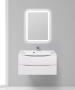Раковина из литьевого мрамора BelBagno BB900/450-LV-MR-AST Раковина из литьевого мрамора BelBagno BB900/450-LV-MR-AST