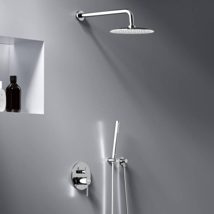 936520000 Scandinavian Pure встраиваемая душевая система со смесителем для душа, хром