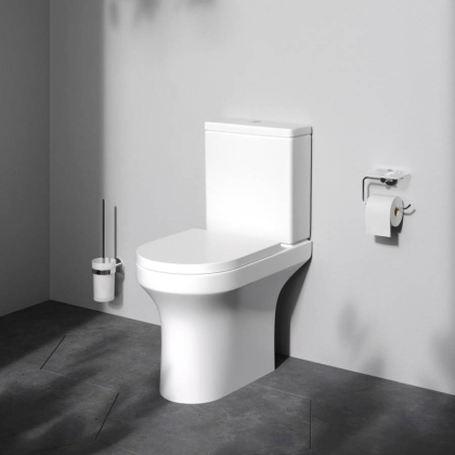 C85A8601SC X-joy унитаз-компакт без ободка с сиденьем микролифт C85A8601SC X-joy унитаз-компакт без ободка с сиденьем микролифт