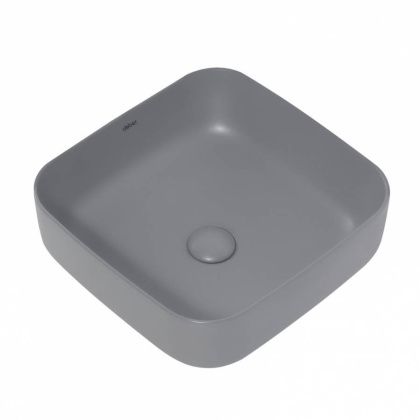 Раковина накладная ABBER Rechteck AC2211MG серая матовая Раковина накладная ABBER Rechteck AC2211MG серая матовая