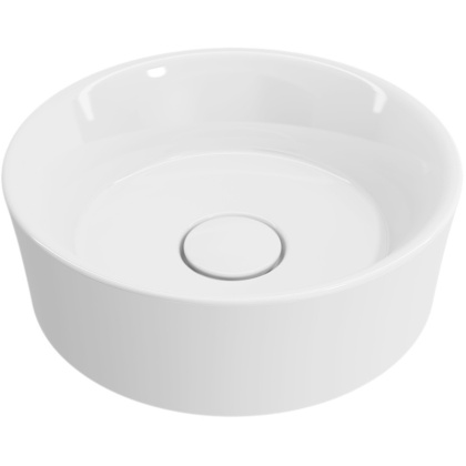 Раковина накладная круглая Luna Vessel, Д380, без перелива, б/отв. смес., 1174-001-0125, шт