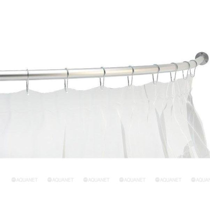 Карниз для ванны Aquanet Capri полукруглый, 160х100, хром