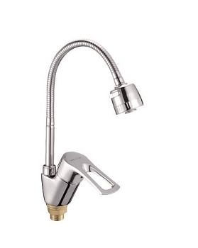 Смеситель для кухни латунь, хром S5143