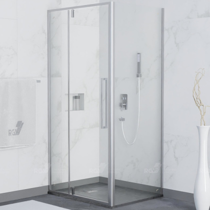 Душевой уголок RGW Stilvoll SV-44 100х90 06324409-011 профиль Хром стекло прозрачное Душевой уголок RGW Stilvoll SV-44 100х90 06324409-011 профиль Хром стекло прозрачное