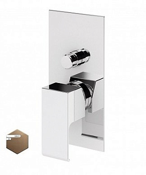 PORTA-VDIM-SS Встраиваемый однорычажный смеситель для душа с переключателем, исполнение sunset