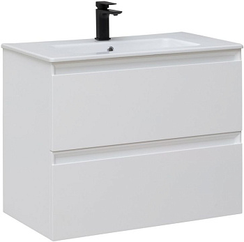 Тумба под раковину Allen Brau Eclipse 80 1.E1002.WM белый матовый Тумба под раковину Allen Brau Eclipse 80 1.E1002.WM белый матовый