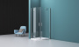 Душевой уголок BelBagno KRAFT-R-2-90-C-Cr