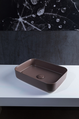 Раковина Allen Brau Fantasy 50 4.11021.TP коричневый Раковина Allen Brau Fantasy 50 4.11021.TP коричневый