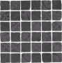Декор Про Фьюче черный мозаичный 30x30x0,9