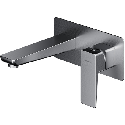 Смеситель для умывальника скрытого монтажа OMNIRES PARMA PM7415_1IN (инокс)