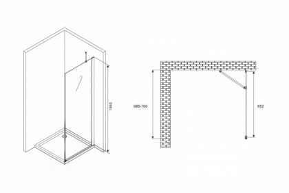 Боковая стенка ABBER Zart S71