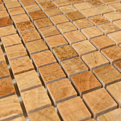 Мозаика натуральный камень Siena-15 (чип 7*15*15) 30,5*30,5(15шт.-1.4м2), м2