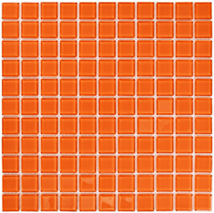 Мозайка стеклянная ORANGE glass 25*25/300*300, м2 Мозайка стеклянная ORANGE glass 25*25/300*300, м2
