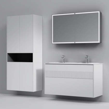 База под раковину, 2 ящика, 120 см, белый матовый M8FFUX1202WM База под раковину, 2 ящика, 120 см, белый матовый M8FFUX1202WM