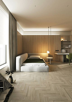 Кварцевый ламинат Fargo Herringbone Вяз Оксфорд, 44-2101-05