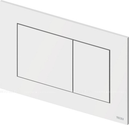 Комплект установки подвесного унитаза: модуль, панель TECEnow белая, унитаз TECE V04