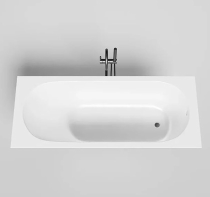 Ванна из литьевого мрамора Salini Ornella 170х70 102323M матовая