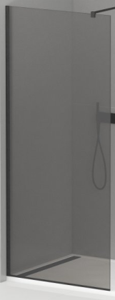 LIBERTA-100-GR Стекло для перегородки Liberta, графит, 1000х1950 мм