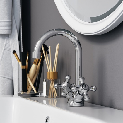 230210000 Retro,Смеситель для умывальника без дк