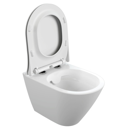 Подвесной унитаз CITY OVAL Clean On DPL EO slim Подвесной унитаз CITY OVAL Clean On DPL EO slim