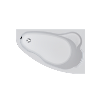 Акриловая ванна 1Marka Lil 140х90 R 01лил1490п
