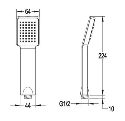 Смеситель на борт ванны OMNIRES BARETTI BA7832CR (хром)
