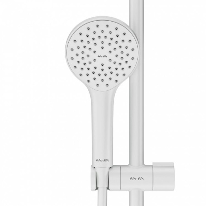 F43885A24 X-Joy набор 2в1: Смеситель д/душа, верхний душ d 220 мм, ручн.душ 110 мм, 1 ф-ция, душевая шта