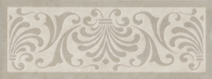 Декор HGD\A499\15145 Монсанту 1 бежевый светлый  (15см*40см*8мм) (10шт/0,6м2) орнамент, шт Декор HGD\A499\15145 Монсанту 1 бежевый светлый  (15см*40см*8мм) (10шт/0,6м2) орнамент, шт